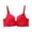 Womens Bras Red, variant on Womens Everyday Bras, Push Up Bras for Women Add 2 Cups Sexy Full Coverage Lace Cleavage Extra Padded Plunge Bra Underwire 75B-100C