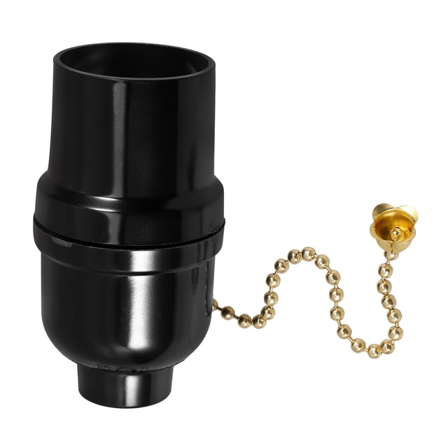 SHISUYAN Ceiling Light Lamp Holder Lamp Base with Pull Chain Replacement E27 Lamp Holder with Pull Chain Ceiling Light Lamp Holder with Pull Chain Lampholder E27 Socket Holder