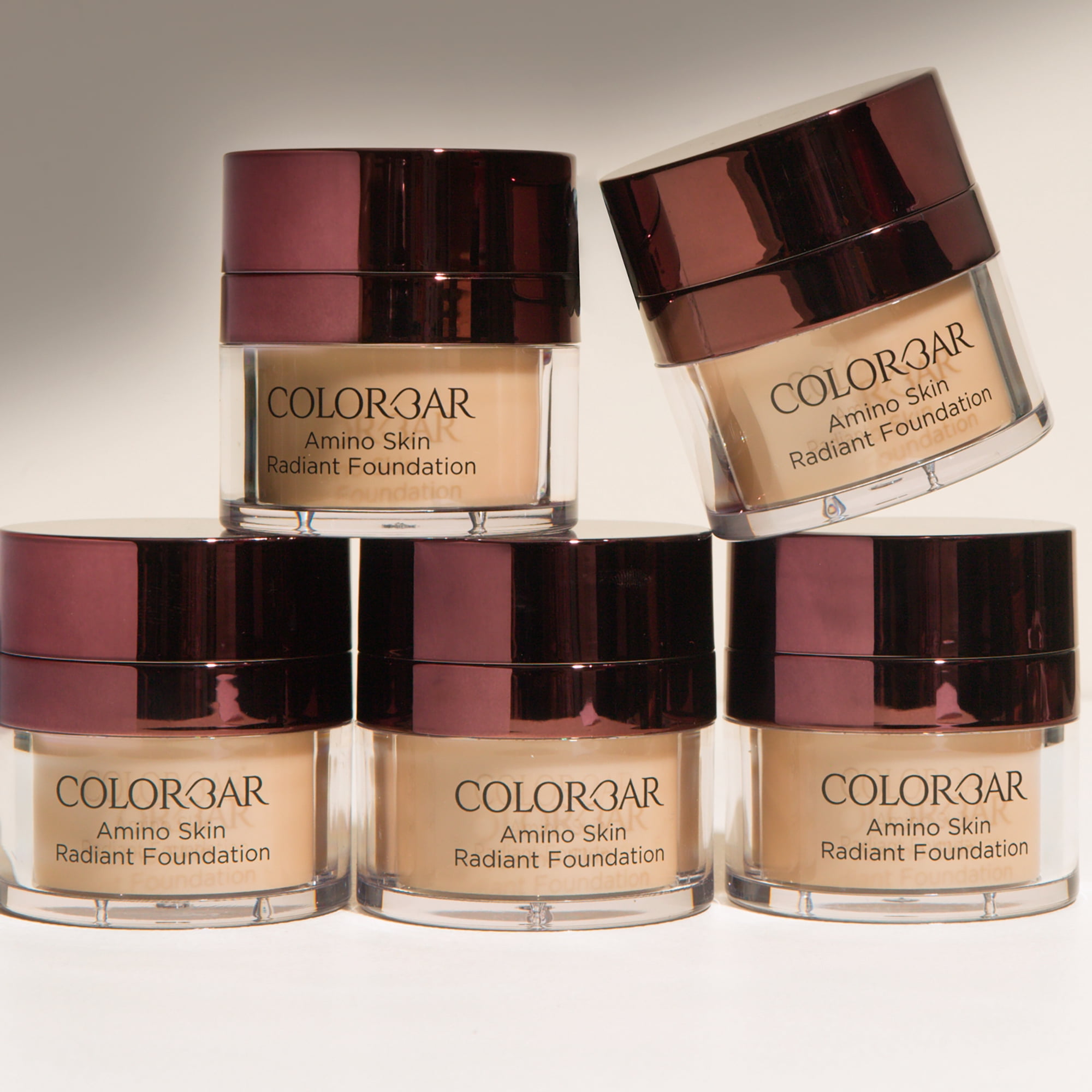 Colorbar Amino Foundation, Foundation Makeup, 004 Rose Mild, 0.5 oz