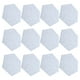 thumbnail image 1 of Paneles Acústicos Hexagonales, Tablero De Absorción De Sonido, Montaje Adhesivo Ignífugo De Fibra De Poliéster Para Oficinas En El Hogar Para Estudios De Grabación Ccdes Gris-plata, 1 of 8