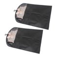 thumbnail image 3 of 2 fundas para ropa de 120 x 60 cm, telas no tejidas con diseño de ventana transparente, bolsa antipolvo para armario, 3 of 12