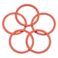 thumbnail image 3 of 5Pcs Aluminium Alloy Cassette Flywheel Hub Spacer Bicycle Bottom Bracket Gaskets 1mm Red, 3 of 8
