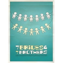 Trademark Fine Art "Seven Brides for Seven Brothers" Canvas Art by Megan Romo