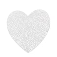 thumbnail image 2 of Joernso Hollow Heat Resistant Placemat Heart shaped Table Mat Anti Scalding Wear Resistant Material Mat for Home Dining Wedding Decoration, 2 of 8
