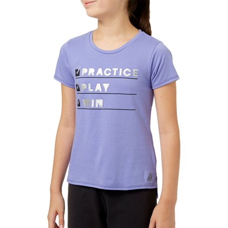 Reebok Girls' Cotton Graphic T-Shirt