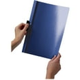 thumbnail image 4 of Durable Vinyl DuraClip Report Cover Letter Holds 30 Pages Clear/Dark Blue 220307, 4 of 17