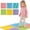 Yellow, variant on Gymax 6PCS Sensory Mats w/Rich Colors & Raised Patterns Game Mats for Kids & Adults Rainbow