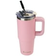 thumbnail image 6 of AQUAPHILE Insulated Tumbler with Leak-proof Lid and Straw, 30 oz Insulated Stainless Steel Coffee Mug with Handle, Travel Coffee Mug，Pink, 6 of 8