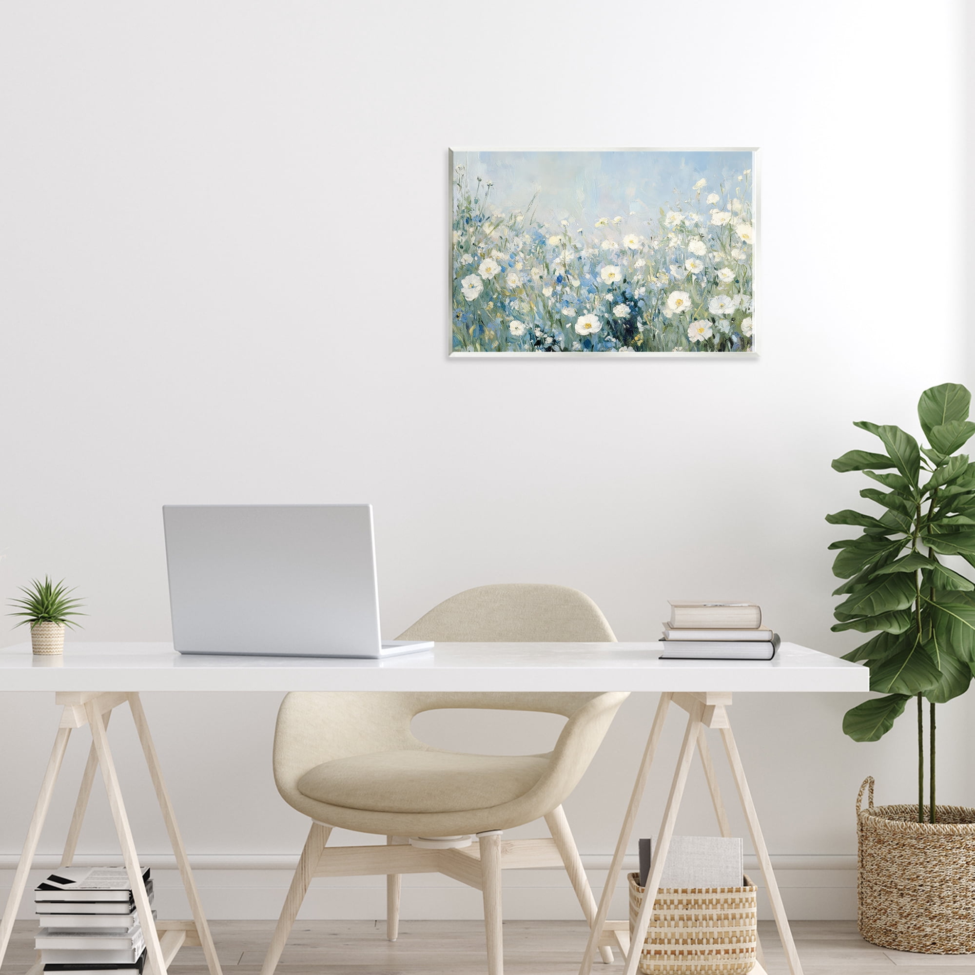 Stupell Industries Meadow Foliage Dream Wall Plaque Art, design by Petal Prints Design