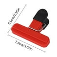 thumbnail image 2 of Boreal Craft Small Fresh Keeping Clip Sealing Clip For Household Snacks Bag Food Grade Sealing Clip Potato Bag Clips Wide Chip Clips Metal Clips Piping Bag Clips Pool Closing Clips Mighty Clips, 2 of 3