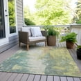 thumbnail image 3 of Dalyn Rugs Machine Washable Indoor/Outdoor Chantille Seafoam 2'6" x 3'10" Rug, 3 of 9