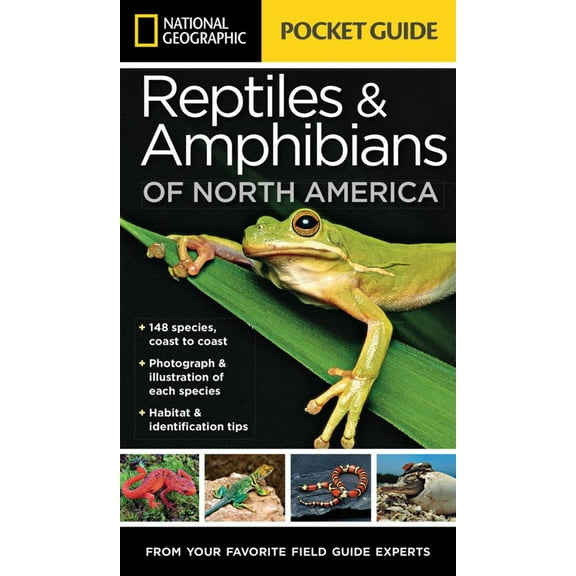 National Geographic Pocket Guide to Reptiles and Amphibians of North America (Paperback)