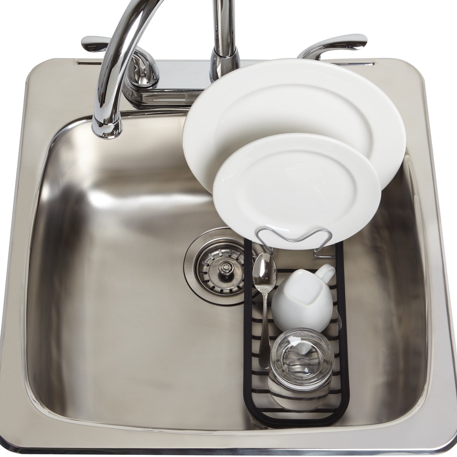 Plastic Sinkin In-sink Dish Rack White - Umbra : Target