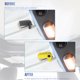 thumbnail image 4 of Cubierta de la manija del interruptor de extracción del techo rígido para Jeep Wrangler JL JLU 2018-2023 para la decoración del pestillo del panel Freedom Accesorios interiores 6 piezas amarillo, 4 of 7