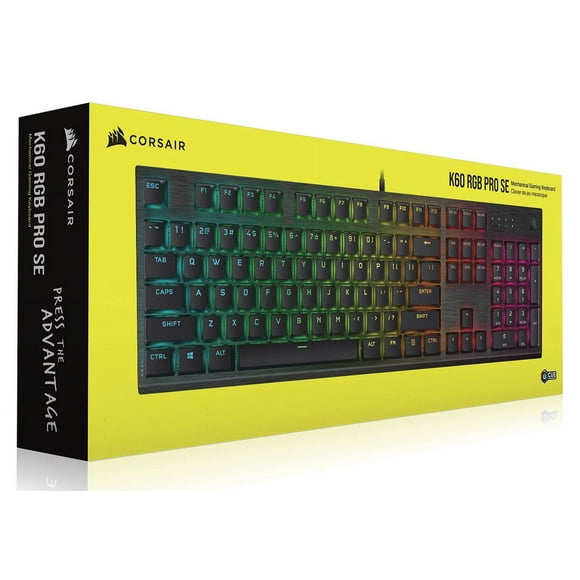 Corsair K60 RGB Pro SE Mechanical Gaming Keyboard - CHERRY