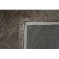 thumbnail image 4 of United Weavers Bliss Shag Area Rug 2300 00114 Mira Grey Plush Fringes 2' 7" x 3' 11" Rectangle, 4 of 5