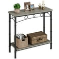 thumbnail image 2 of Console Table, Narrow Entryway Table, Industrial Sofa Table with Storage, Hallway Table for Living Room/Entrance Table for Entryway, Hallway, Foyer, Corridor, 2 of 8