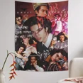 thumbnail image 4 of Tapiz de pared grande con estampado del cantante pop C-Conan G-Grays, tapiz de pared bohemio, estilo hippie, económico, para decoración del hogar, 4 of 5