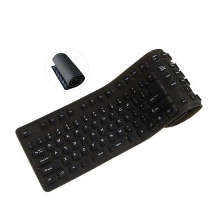 E03600u2 Black Usb Keyboard - Inland Pro Foldable USB Keyboard