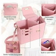 thumbnail image 4 of Guardurnaity Funda portátil para taza de agua con correa para el hombro para un diario a la moda, resistente y ligera. Poder Bolsas de mensajero y de hombro Rosa, 4 of 6