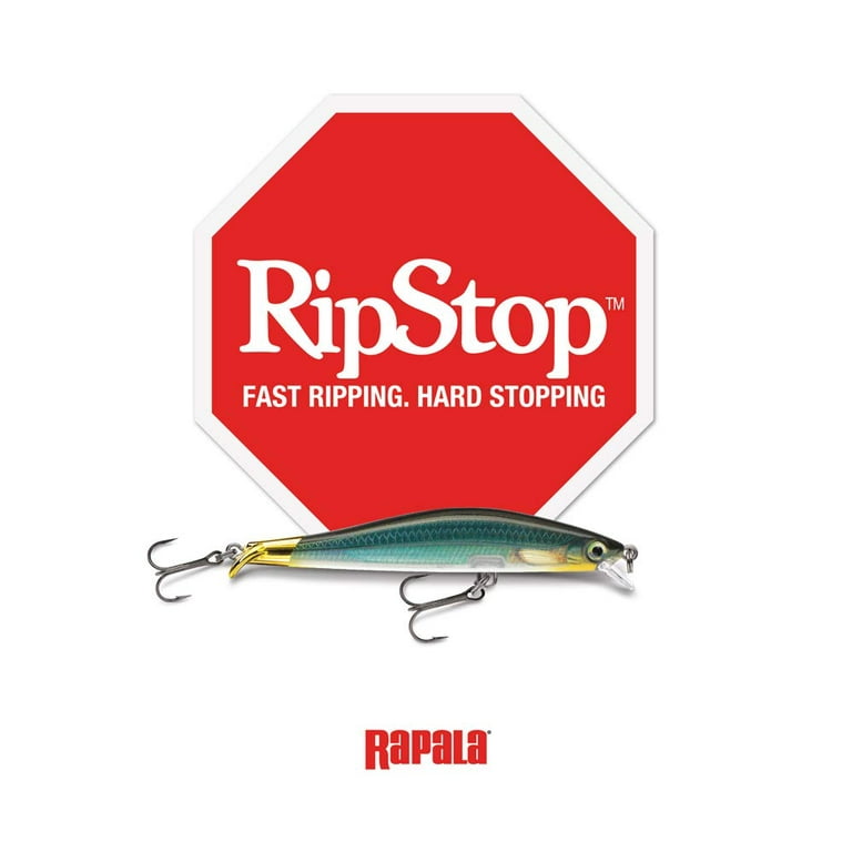 Rapala RipStop 4-3/4 12 Minnow Lure - Elite Blue