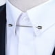 thumbnail image 1 of Pasador de Barra de Cuello de Moda para Hombres, Broche de Decoración de , Alfileres de , Clip de Cuello de Moda para Boda de Negocios, Re Hugo Clips para la barra del cuello de la camisa, 1 of 8