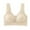 Khaki, variant on ZHENHONG 2024 New Rosy Lift Bra Plus Size Comfort Extra Elastic Wireless Support Lace Bra for Women Wireless Bras for Women