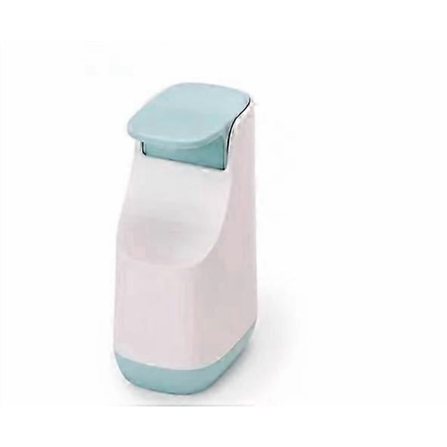 70503 Compact Liquid Soap Pump, Plastic, White-blue, 5.7 X 8.6 X 14.3 Cm