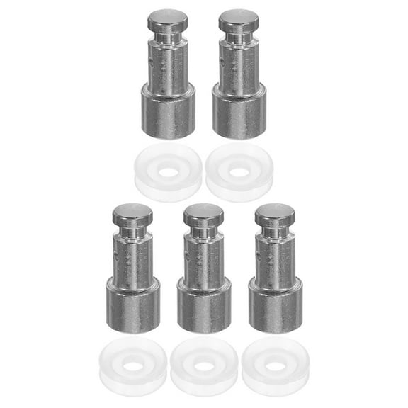 UPGRATOR 5Sets Electric Pressure Cooker Float Valve for Pressure Cooker Parts and Gaskets