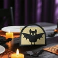 thumbnail image 6 of HomeKingdee Halloween Bat Napkin Holder Wooden Gothic Black Napkin Upright Dispenser Dining Table Bat Tissue Holder Stand, 6 of 6