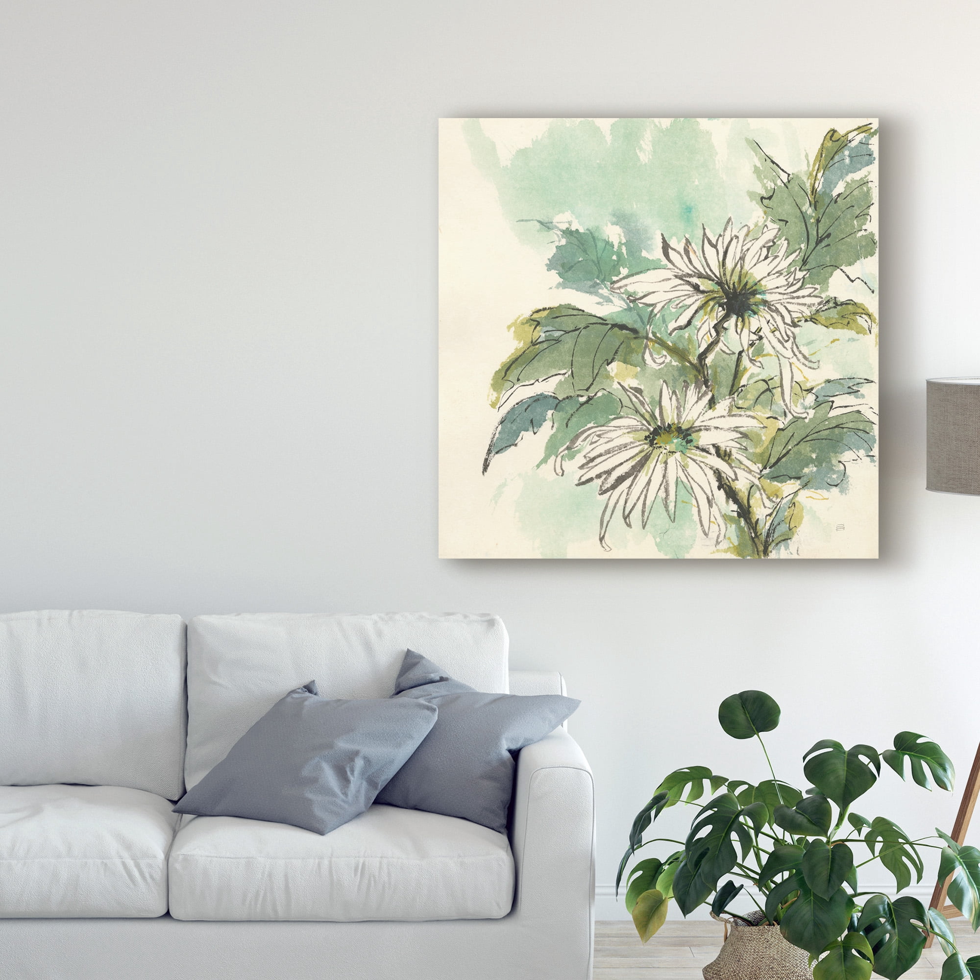 Trademark Fine Art 'Snowmum I' Canvas Art by Chris Paschke