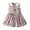 Purple, variant on Toddler Baby Girls Sleeveless Floral Printed Princess Dress Clothes
