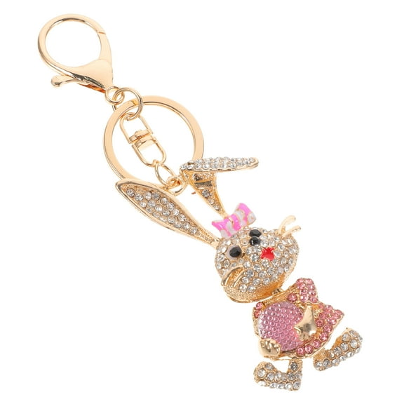 Key Ring Keychains for Women Air Hooks Baby Pink