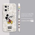 thumbnail image 3 of Case For OPPO FIND X6 X3 REALME X7 X50 RENO 2 4Z 4 6 Lite 5Z 5F 4G 5G PRO Liquid Silicone Case Funny Mickey Minnie Mouse, 3 of 5