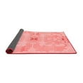 thumbnail image 2 of Ahgly Company Indoor Rectangle Abstract Red Modern Area Rugs, 2' x 4', 2 of 4