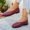 Wine, variant on Fnooota Womens Slip On Flats, PU Non-slip Comfortable Soft Sole Square Toe Wedding Shoes Pink Size 6.5