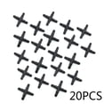 thumbnail image 3 of 20Pcs Barbed Cross Drip Bulk Automatic Garden Irrigation 4/7mm Water Hose Fittin, 3 of 5