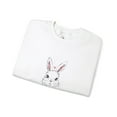 thumbnail image 4 of Bunny Women  Sweatshirt, Easter Bunny Sweatshirt, Easter Bunny Gifts, 4 of 5