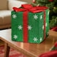 thumbnail image 5 of xihome Cajas de regalo navideñas apilables, decoraciones, PVC, base para rbol de Navidad, contenedores de almacenamiento, 5 of 6