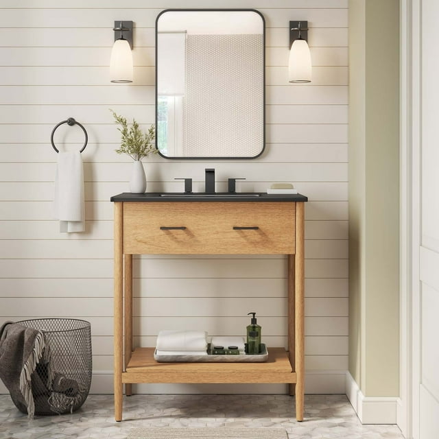 Zaire Meuble-Lavabo de Salle de Bain 30 Pouces