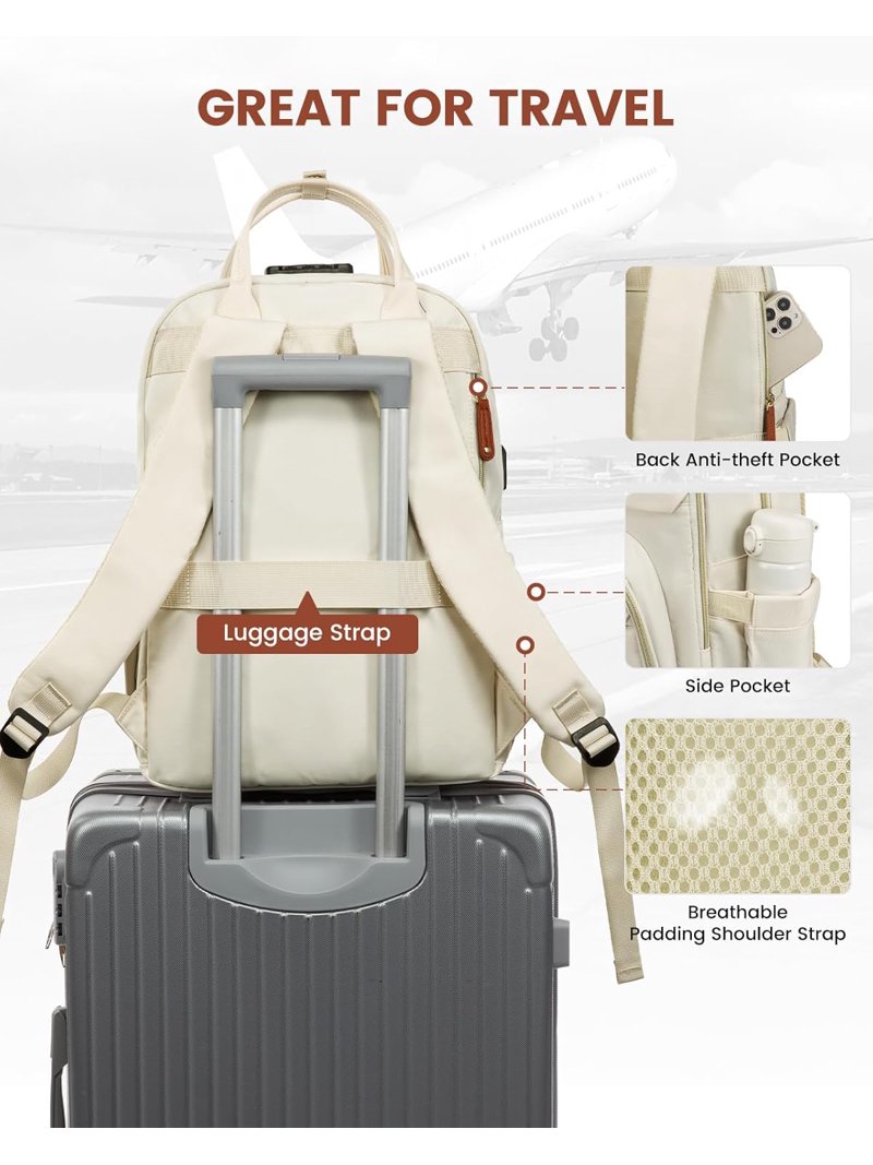 Lovevook Travel Backpack,Anti-Theft 15.6 display picture 1