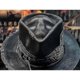 thumbnail image 2 of Men's cowboy hat in punk style western cowboy skull hat, 2 of 5