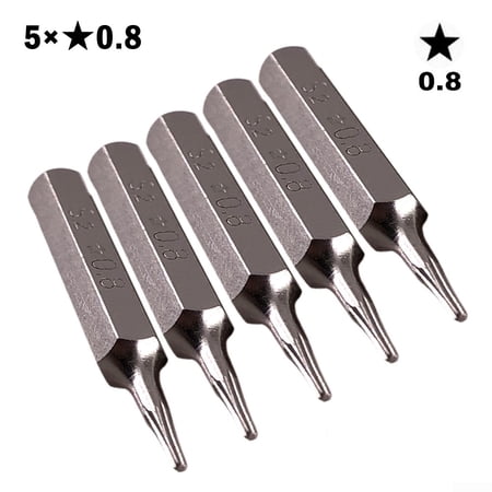 H4×28mm Small Y Type Screwdriver Bits Pentagram Triangle 4mm Hex Shank ...
