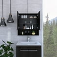 thumbnail image 4 of Nmkwnr 24" Wall Cabinet with Mirror and 1 Shelf, Perfect for Home, Bathroom, 4 of 6