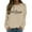 Beige, variant on Arlun Made to Worship Sweatshirts Womens Christian Psalm Bible Verse Printed Graphic Pullover Tops Relaxed Fit Soft Comfortable Religious Faith Hoodless Sweatshirts Gifts XL