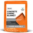 thumbnail image 2 of Moose Supply Concrete Curing Blanket, Orange 8 Ft x 24 Ft, 2 of 8
