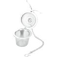 thumbnail image 3 of Reusable Coffee Tea Infusing Mesh Brewing Basket Stainless Steel Tea Strainer Mesh Ball Herbal Spice Filter Soup Infuser With Chain(3pcs), 3 of 5