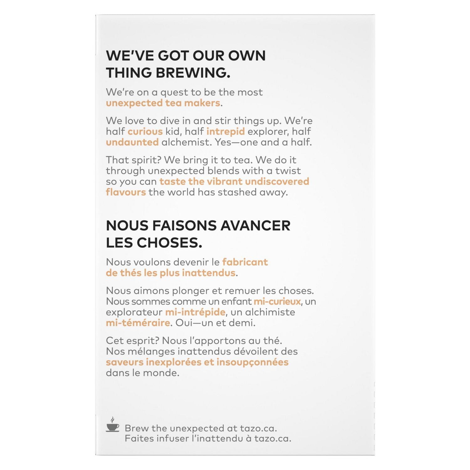 Tazo Refresh Mint Herbal Tea, Pack of 20