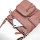 thumbnail image 4 of Bolso bandolera de PU Bolso de hombro femenino suave para mujer para el ocio diario (rosa) Ndcxsfigh Para Estrenar, 4 of 8