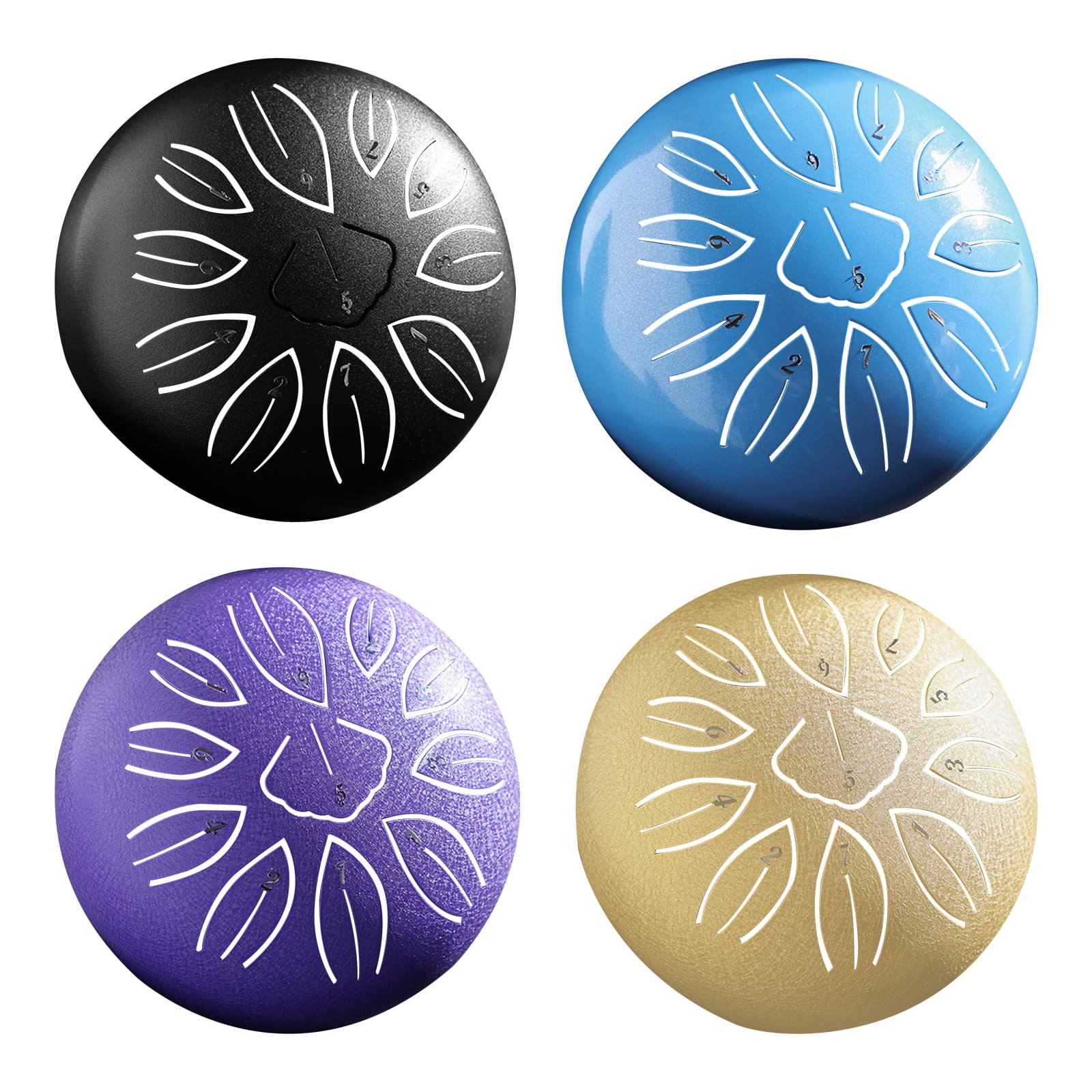 11 Notes Steel Tongue Drum 6 Inch Tongue Drum Hand Pan Drum for Beginners